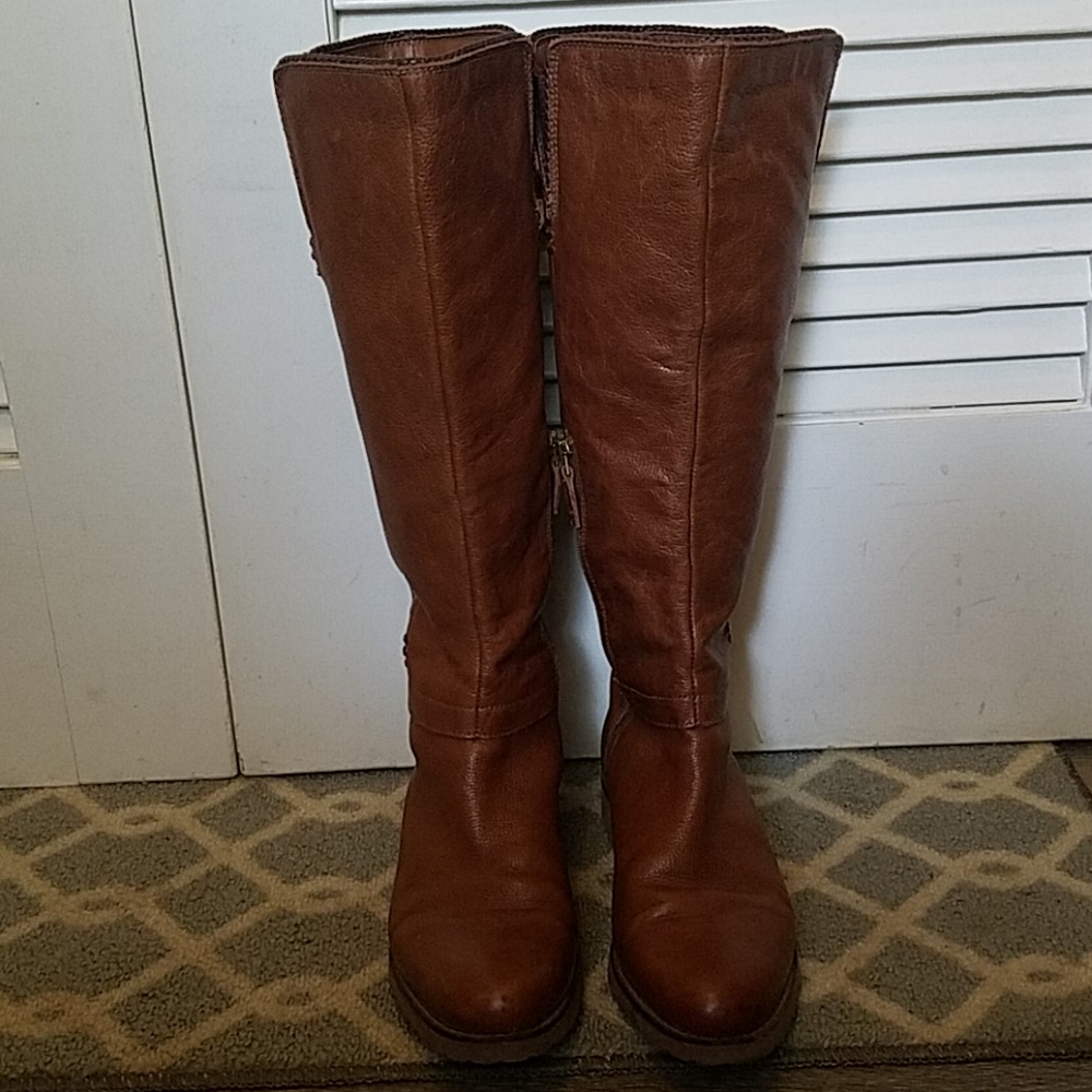 Franco Sarto Leather Boots